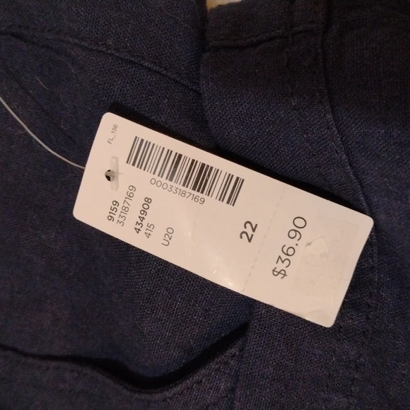 Reitmans navy skort - Picture 6 of 6